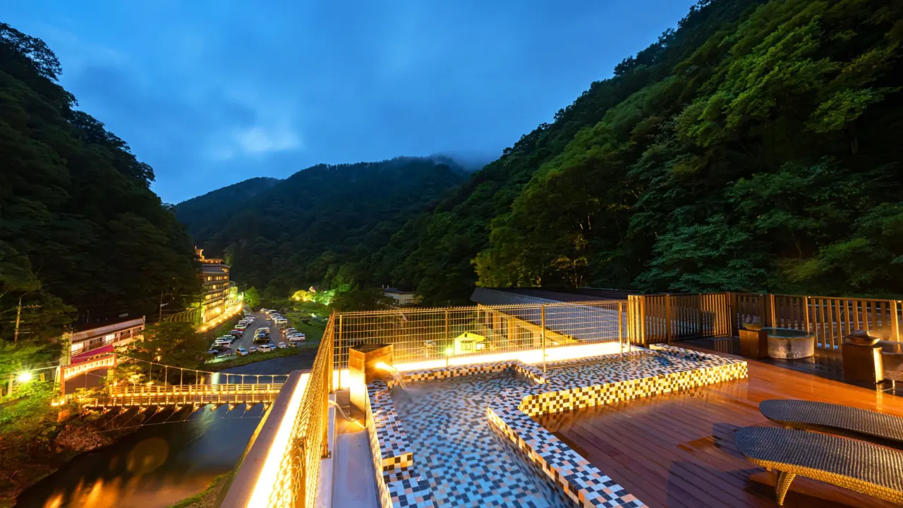 湯原温泉 八景